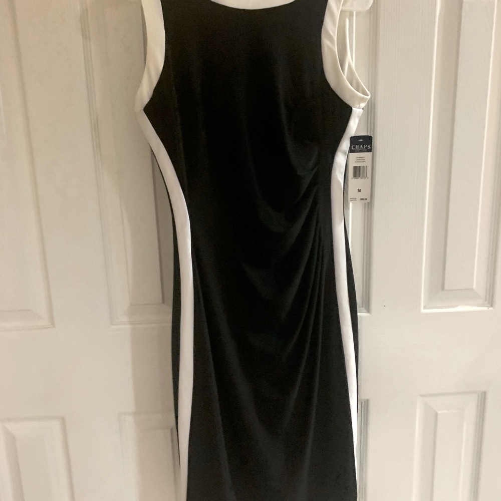 NWT women's size M Ralph Lauren Chaps sleeveless sheath.